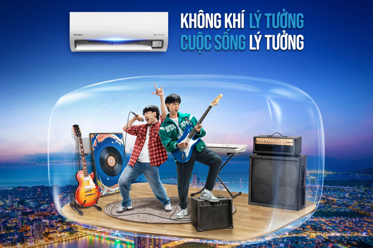 Không lo khô da với Humi Comfort, bí quyết cân bằng độ ẩm 65% trên điều hòa Daikin FTHB35ZVMV