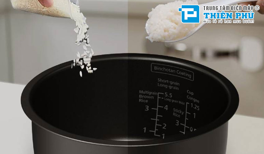 Nồi Cơm Điện Cao Tần Panasonic 1 Lít SR-HFL103WRA