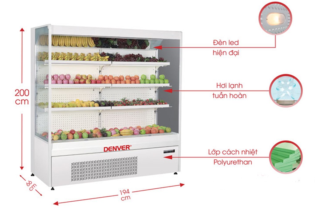 Tủ mát Denver bị đổ mồ hôi? Nguyên nhân và cách khắc phục