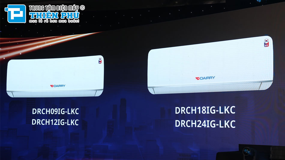 Điều Hòa Dairry 1 Chiều 23500Btu DRCH24IG-LKC