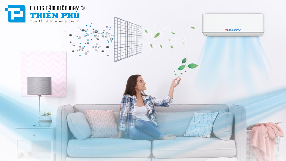 Điều Hòa Dairry 1 Chiều 23500Btu DRCH24IG-LKC