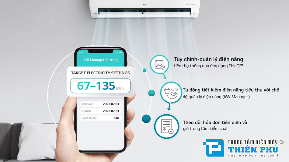 Điều Hòa LG 9000Btu 1 Chiều Inverter IEC09M2