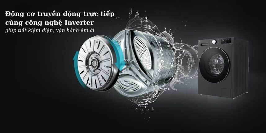 Hướng dẫn sử dụng máy giặt LG 10kg FX1410N5G cho gia đình đông thành viên