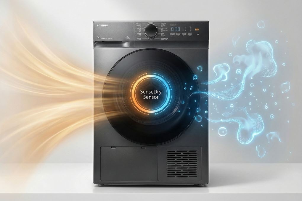 Có nên lựa chọn máy sấy quần áo Toshiba inverter 8kg TD-T21B90HWV(MG) không?