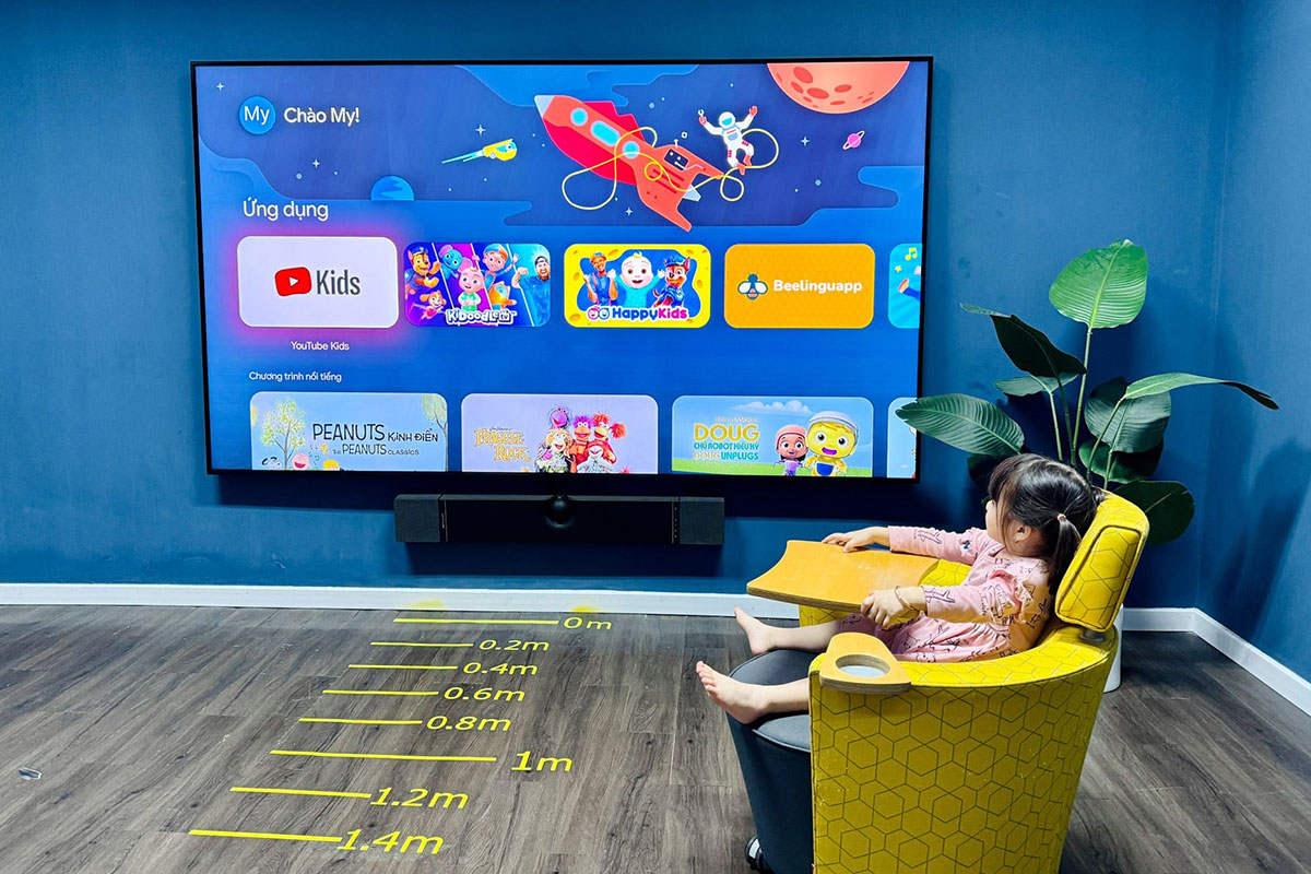 Chia sẻ mẹo khóa trẻ em trên tivi Sony giúp kiểm soát nội dung và thời gian xem hiệu quả