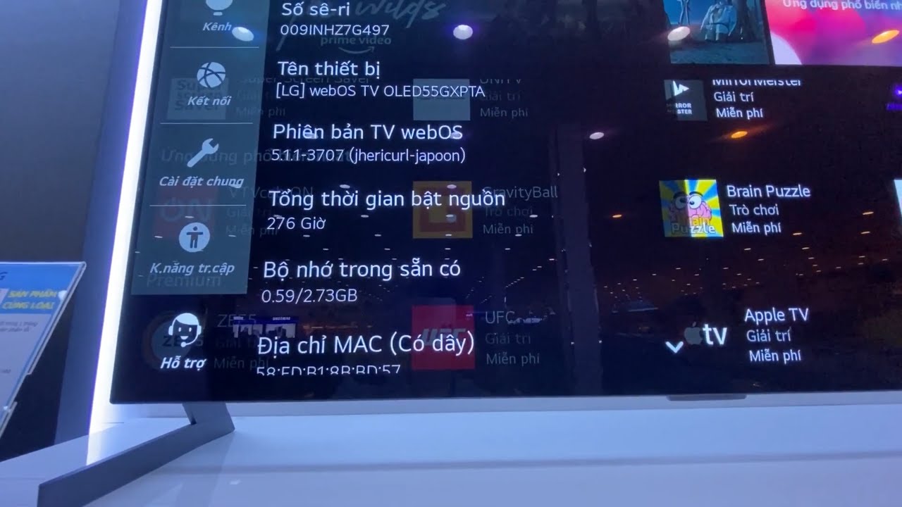 Giải phóng dung lượng, cách xóa ứng dụng không cần thiết trên tivi Sony