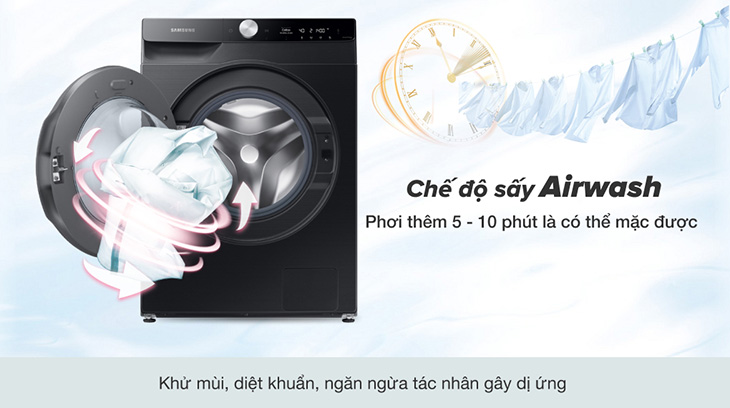 Đánh giá máy giặt Samsung inverter 13kg WA80F13S5BSV: AI Wash giặt thông minh, EcoBubble đánh bay vết bẩn có thực sự hiệu quả?