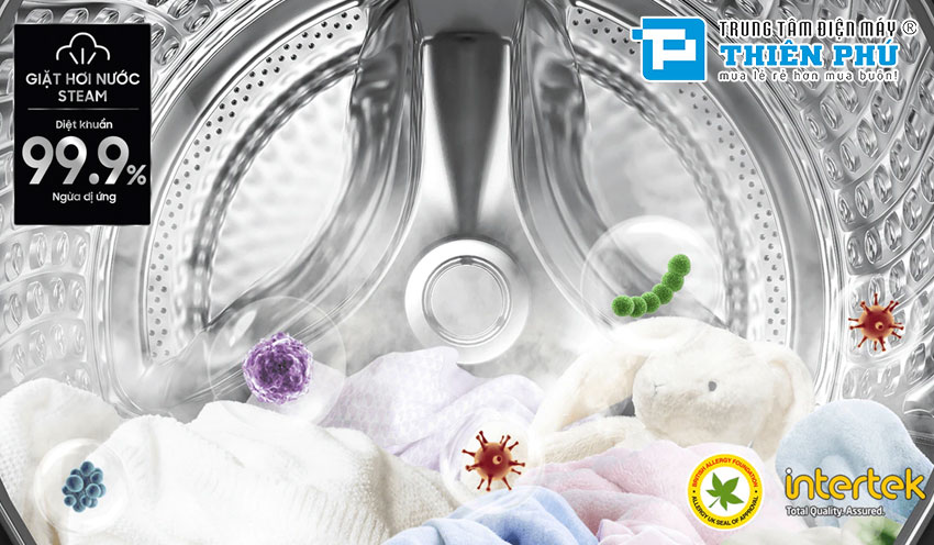 Phân tích công nghệ giặt Eco Bubble và Hygiene Steam trên máy giặt Samsung cửa trước WW10T634DLX/SV: Giặt sạch sâu, diệt khuẩn 99.9% có đáng tin?