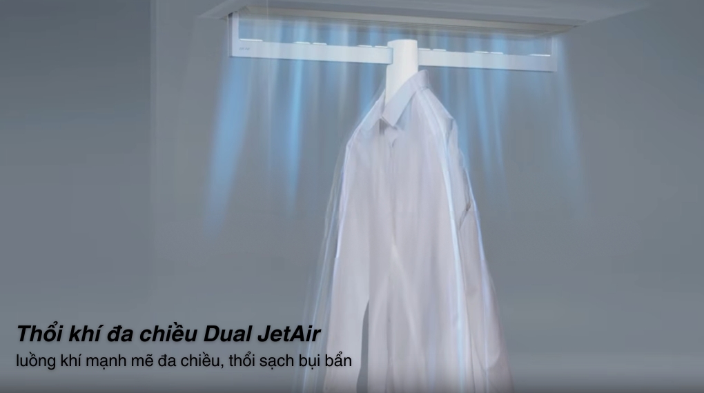 Giới thiệu những đặc điểm hiện đại của tủ chăm sóc quần áo Samsung 3 móc DF18CB8600ERSV