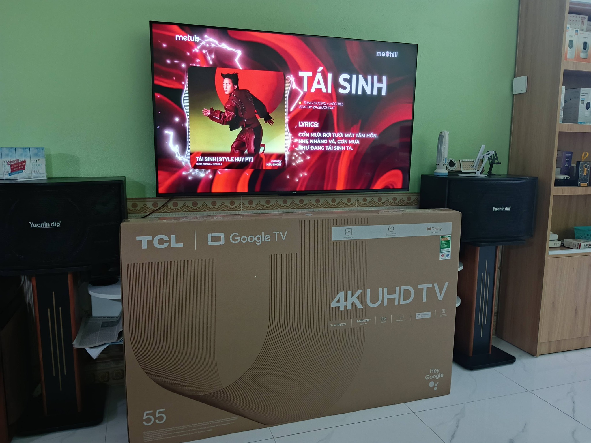 Đánh giá chi tiết google tivi TCL 4K 55 inch 55P69K, hình ảnh sắc nét mà giá cực rẻ