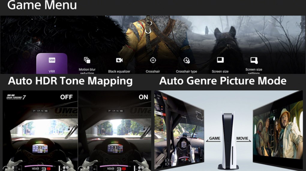 Tivi Sony 4K K-50S25VM2 chiến game PS5 cực đỉnh nhờ Auto Genre Picture Mode