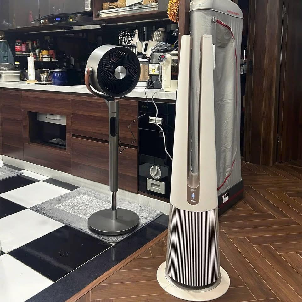 Trải nghiệm máy lọc không khí LG FS15GPBK0 vừa lọc bụi mịn, vừa làm mát lại thiết kế đẹp mê ly