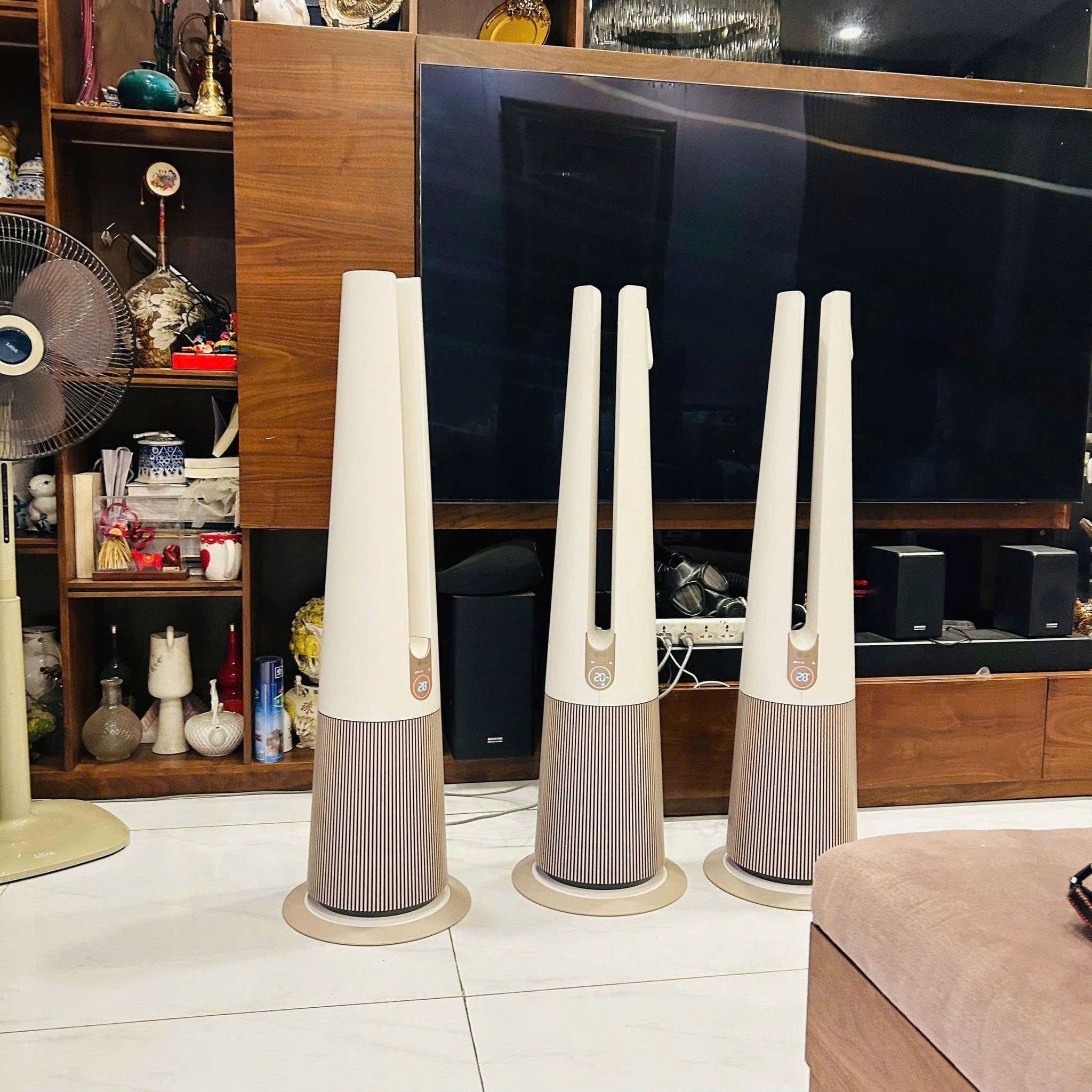 Trải nghiệm máy lọc không khí LG FS15GPBK0 vừa lọc bụi mịn, vừa làm mát lại thiết kế đẹp mê ly