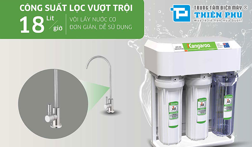 Máy Lọc Nước Kangaroo Hydrogen KGHP10K2