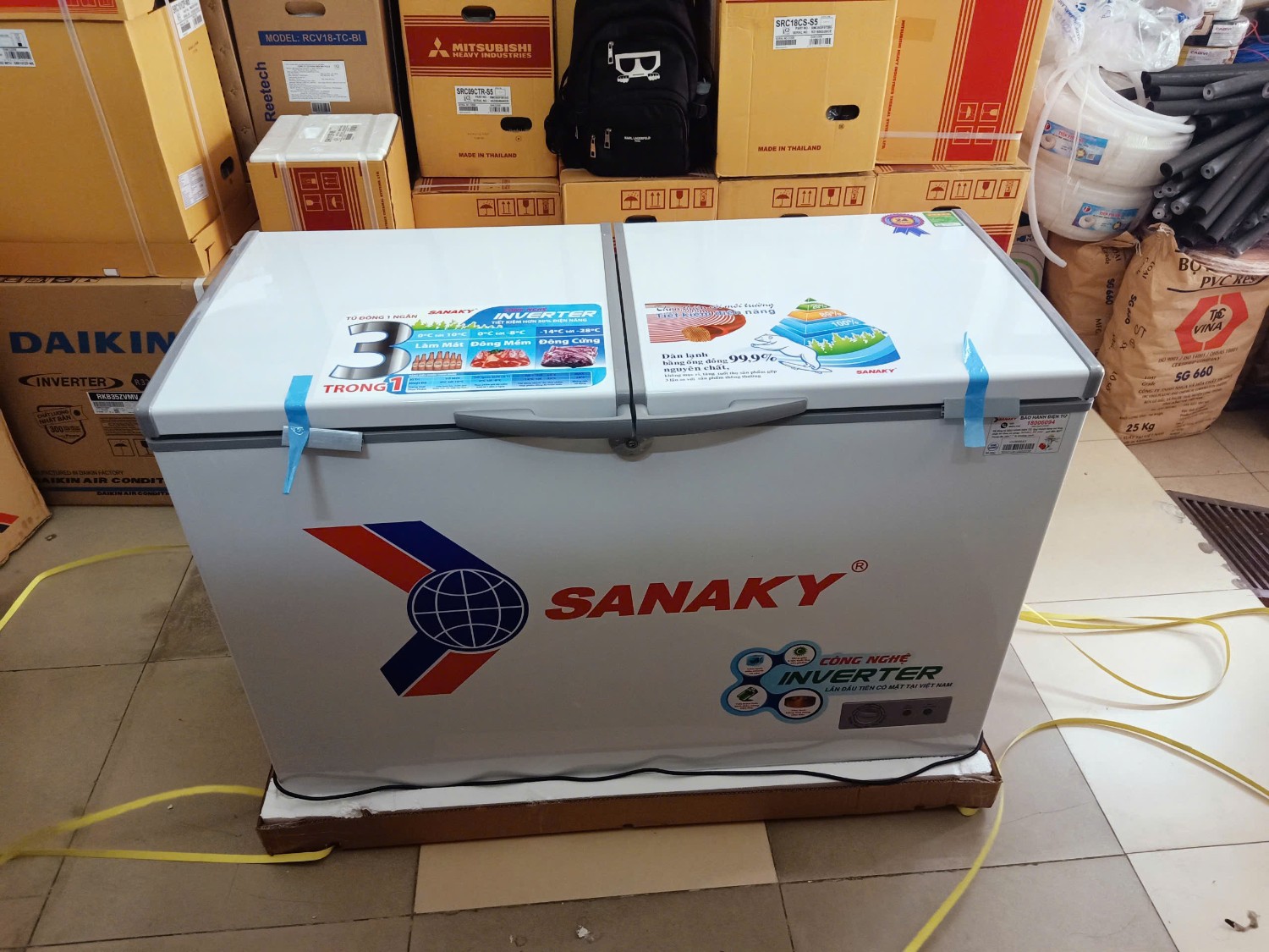 Tủ đông Sanaky VH-3699W3 dùng có bền không? Đánh giá thực tế sau thời gian dài sử dụng