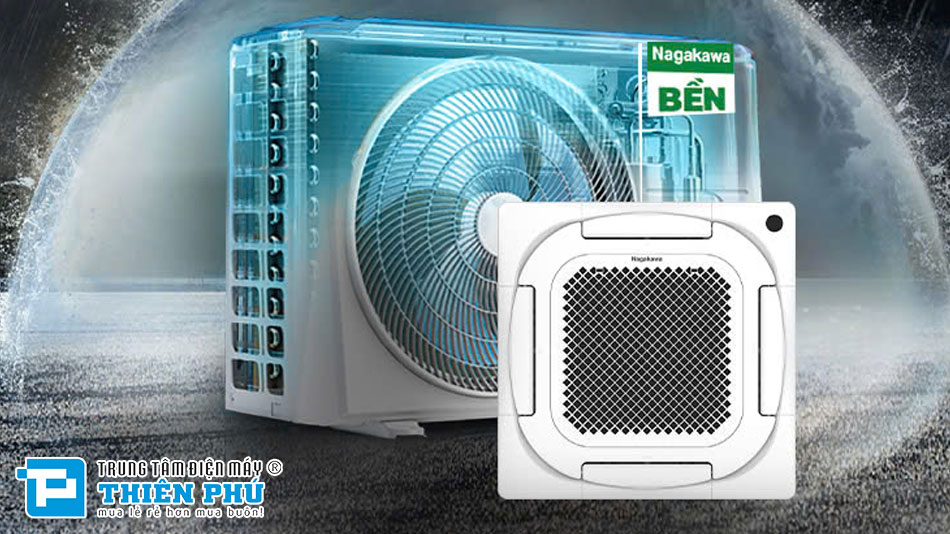 Điều Hòa Âm Trần Nagakawa Inverter 24000Btu 1 Chiều NIT-C24R2U35
