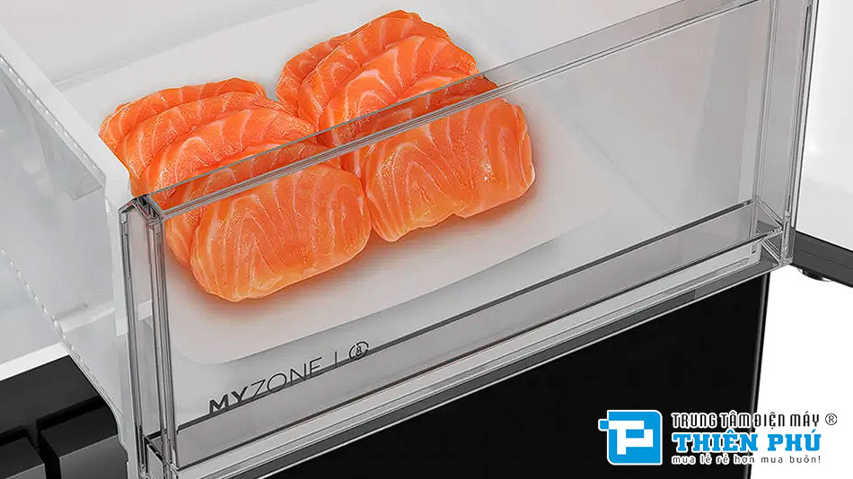 Tủ Lạnh Aqua Multi Door Inverter 506 Lít AQR-M570XA(FS)