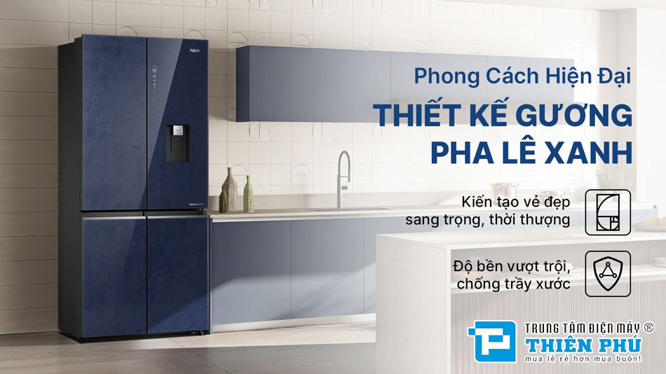 Tủ Lạnh Aqua Multi Door Inverter 522 Lít AQR-MA600XA(WGL)U1