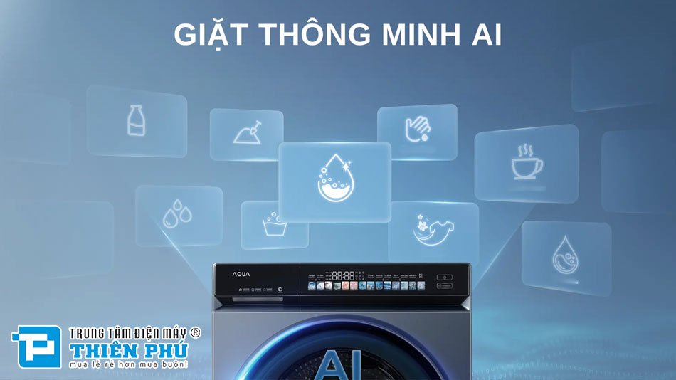 Máy Giặt Aqua 10Kg Inverter AWD10-BP4377U1L(GN)