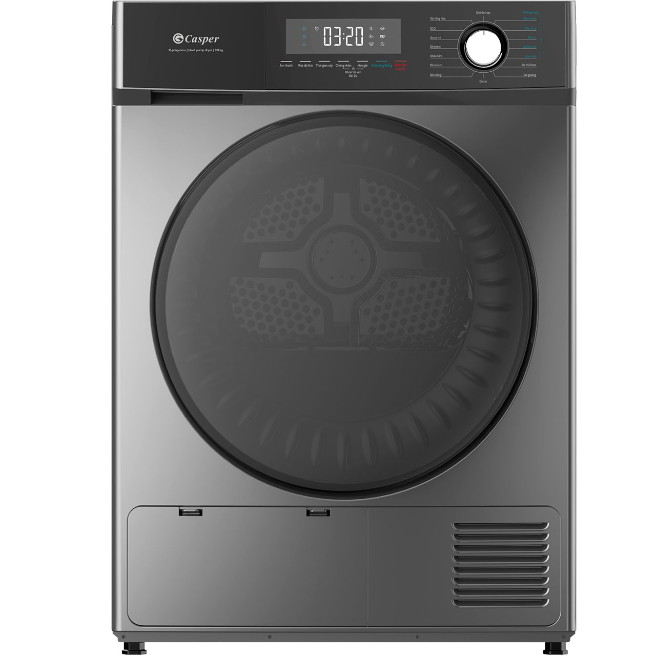 5 ưu điểm nổi bật nhất có trong máy sấy quần áo Casper TD-P9HG1 