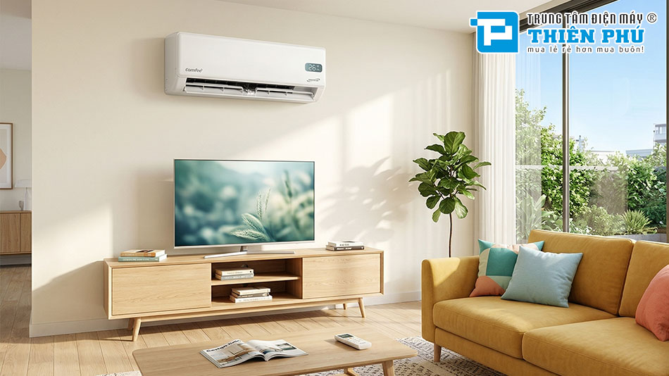 Điều Hòa Comfee Inverter 12000Btu 1 Chiều CFS-13VGX