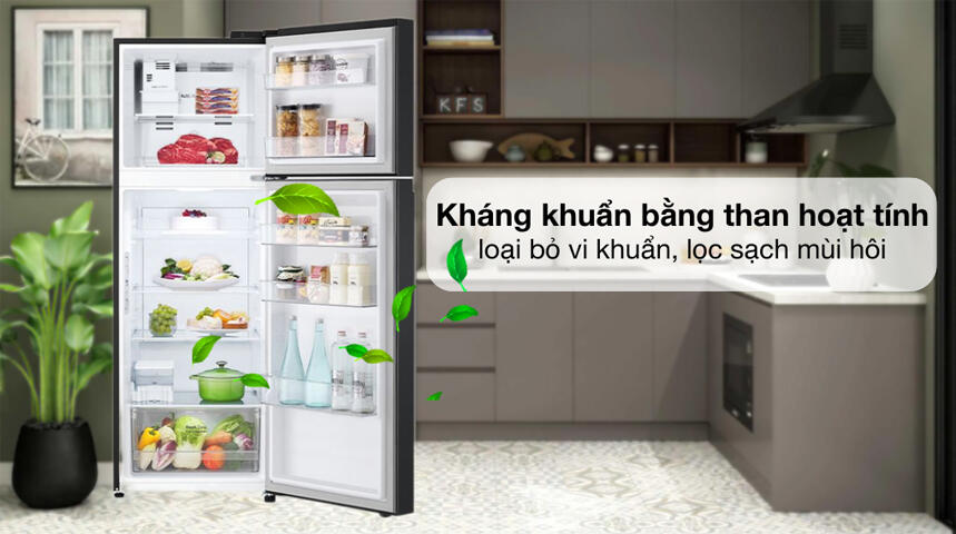 Điểm qua những tính năng nổi bật trên tủ lạnh LG T30SV 2 cánh