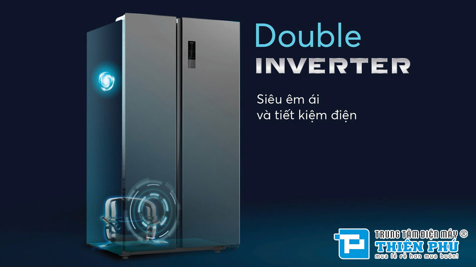 Tủ Lạnh Funiki Multi Door Inverter 415 Lít HR M8415SS