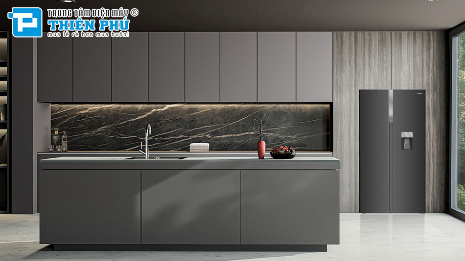 Tủ Lạnh Hitachi Side By Side Inverter 529 Lít HRSN9563DWDXVN