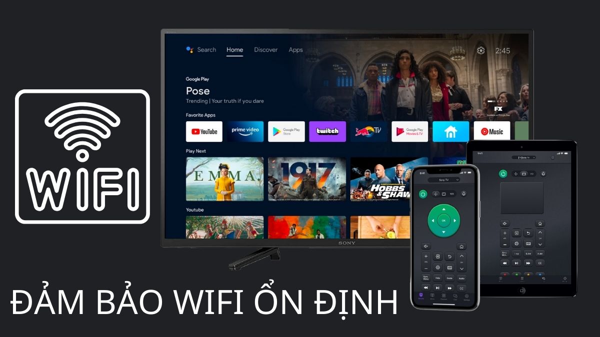 Cách kết nối điện thoại với google tivi Sony qua ứng dụng BRAVIA Connect