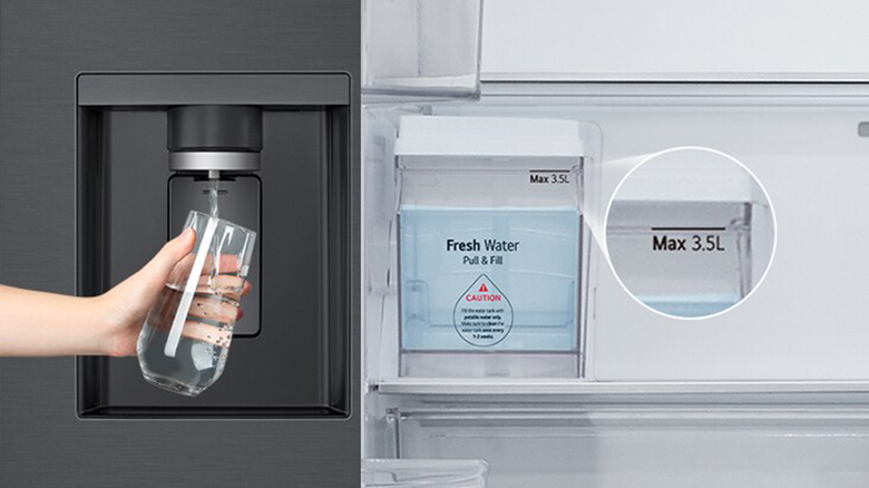 Tại sao nên lựa chọn tủ lạnh LG F61BMD cho không gian bếp?