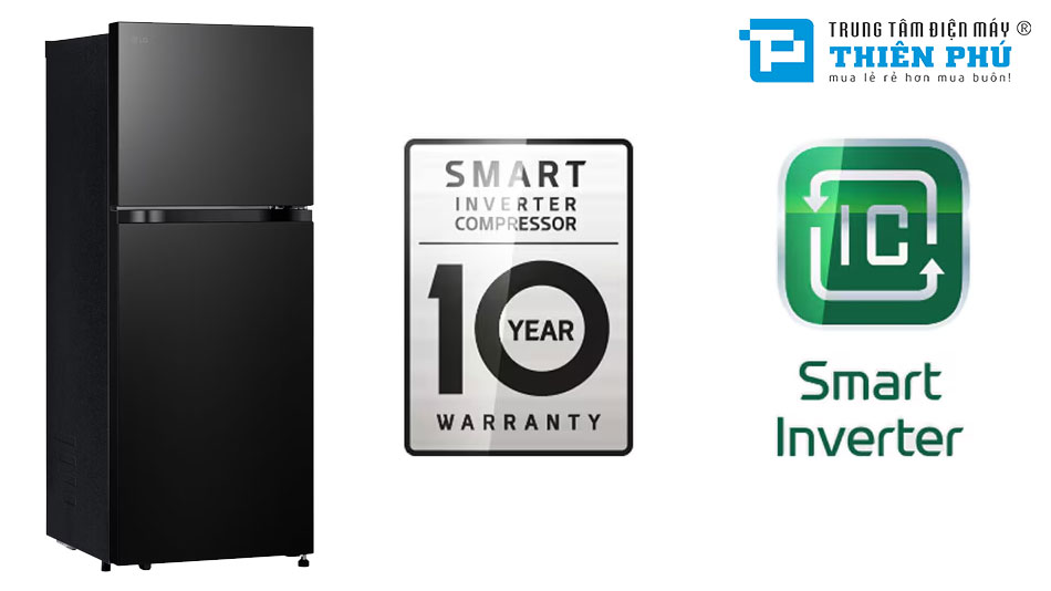 Tủ Lạnh LG Inverter 2 Cánh 266 Lít T26BG