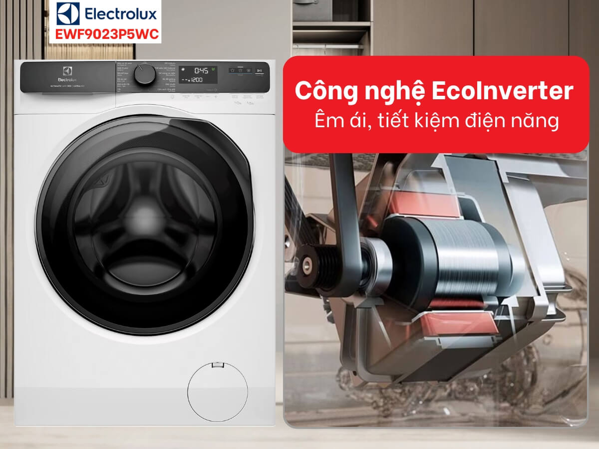 5 Lý do đặc biệt máy giặt Electrolux cửa trước 9Kg EWF9023P5WC thu hút người dùng 