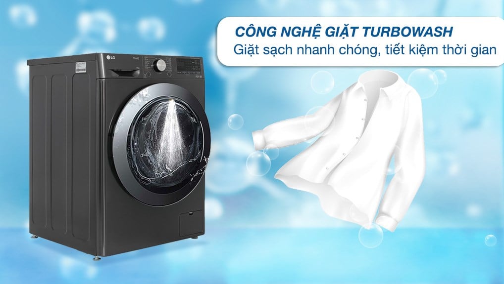 Khám phá công nghệ hiện đại trên máy giặt LG 11kg FX1411N5G