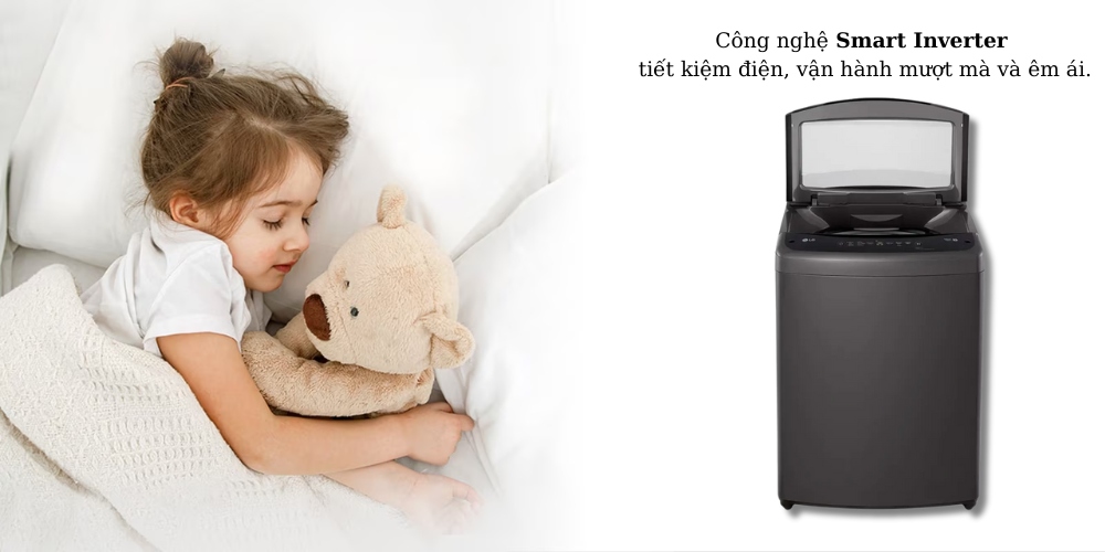 Máy giặt LG lồng đứng T2515VBTB chinh phục khách hàng với loạt trang bị ấn tượng