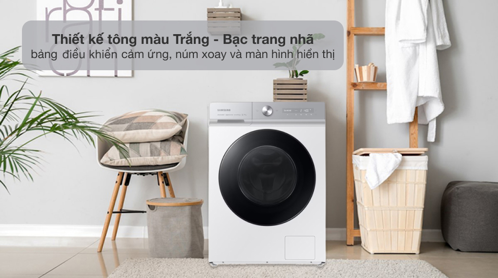 Đánh giá ưu nhược điểm trên máy giặt sấy Samsung WD12BB944DGHSV