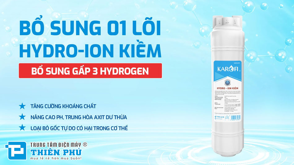 Đánh giá hệ thống 12 lõi lọc Smax của Karofi KAE-S68