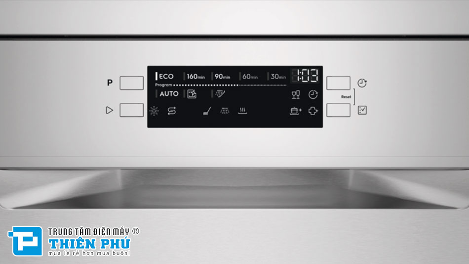 Các chương trình rửa trên máy rửa bát Electrolux 13 bộ ESA47200SX