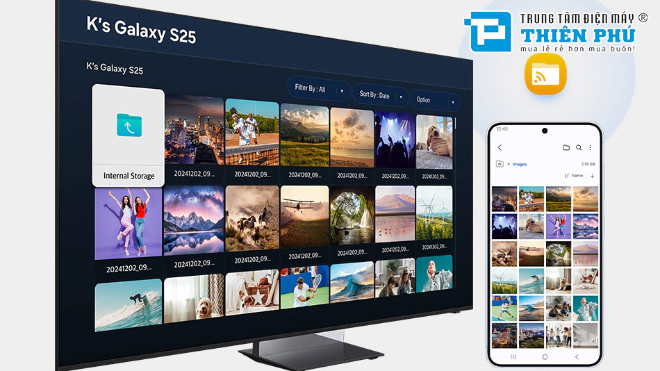 Smart Tivi Samsung OLED 83 Inch 4K Vision AI QA83S90HAKXXV