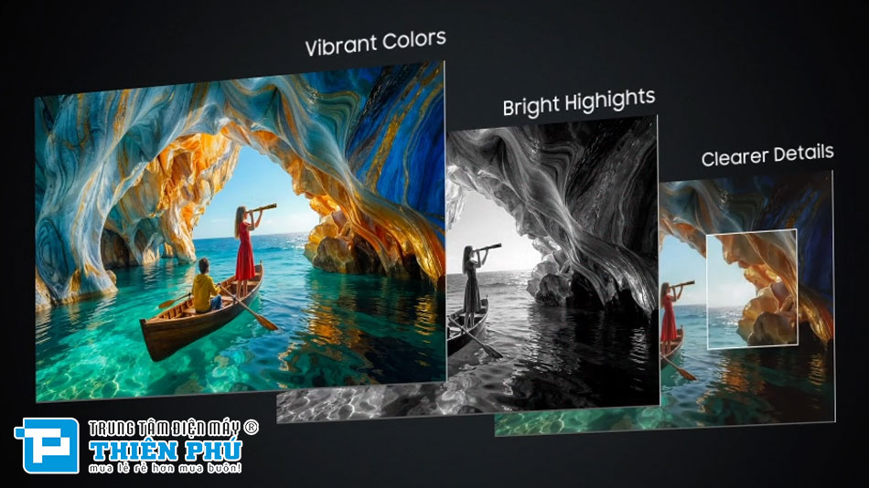 Review smart tivi Samsung OLED 77 inch 4K Vision AI QA77S90HAKXXV mới 2026