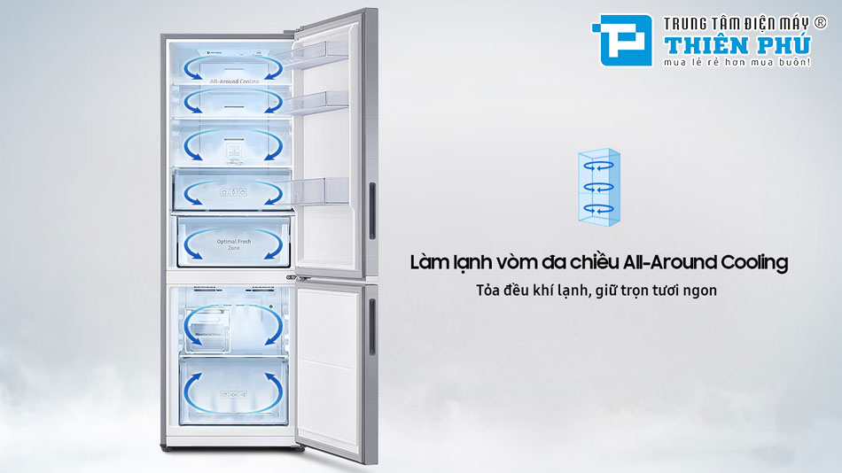 Tủ Lạnh Samsung Inverter RB30N4190B1/SV 2 Cánh 307 Lít