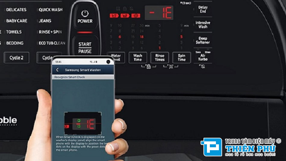 Máy giặt Samsung Inverter 9.5Kg WA40F95E1CSV 