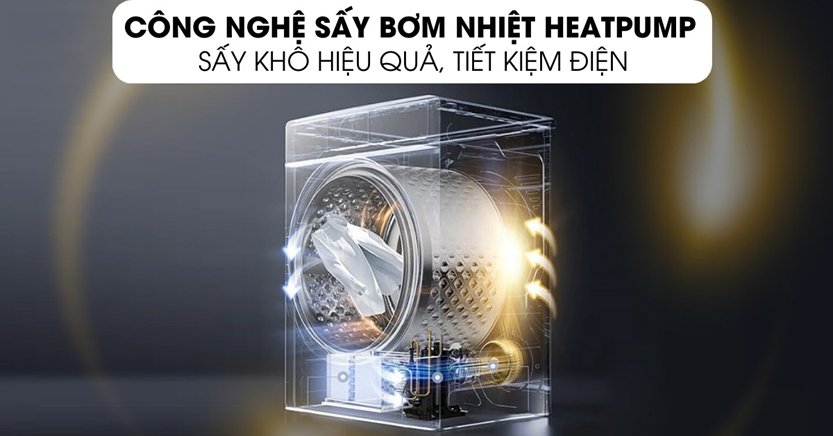 Trải nghiệm những tiện ích tuyệt vời có trong máy sấy quần áo Electrolux 9kg EDH903R7WC