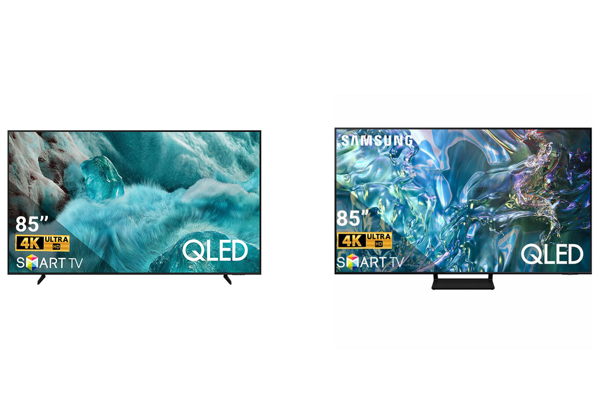 So sánh hai model tivi Samsung QLED QA85Q7FAAKXXV và QA85Q60DAKXXV có gì khác biệt?