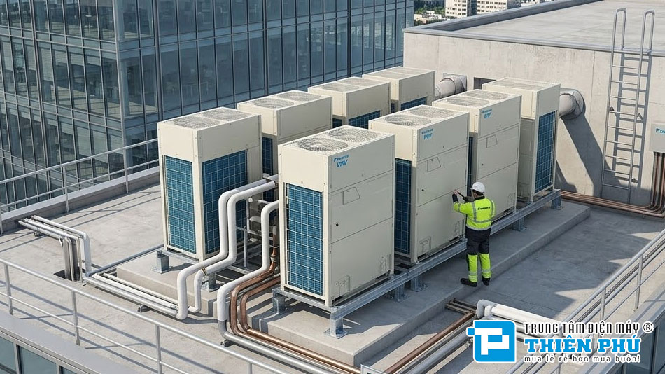 Một số hạn chế cần cân nhắc trước khi xuống tiền mua điều hòa trung tâm Daikin RXQ16BYM