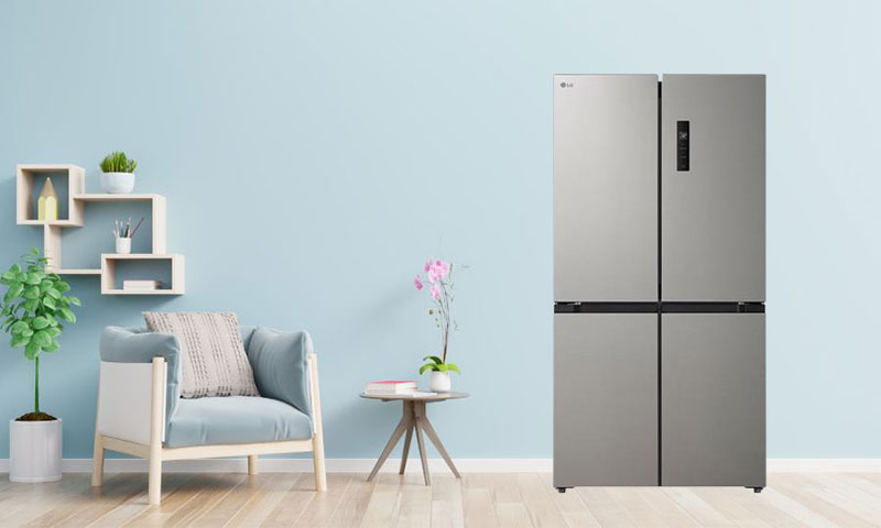 Giới thiệu về tủ lạnh LG LFB47SVM 4 cánh