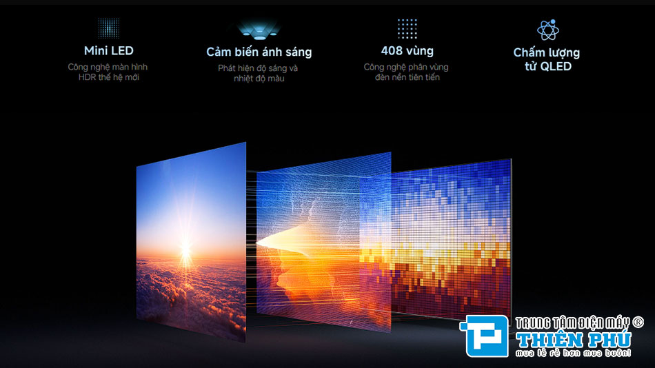 Google Tivi Xiaomi S Pro Mini LED 4K 55 Inch L55MB-SSEA