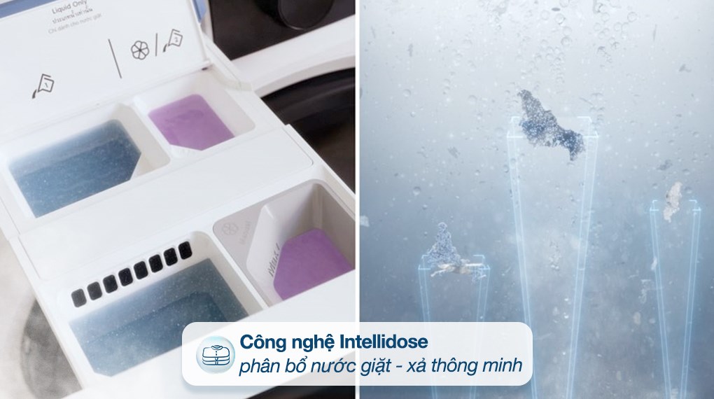 Trải nghiệm máy giặt Electrolux 11kg EWF1142R9SC: Công nghệ IntelliDose và UltraMix giúp tiết kiệm bột giặt đến mức nào?
