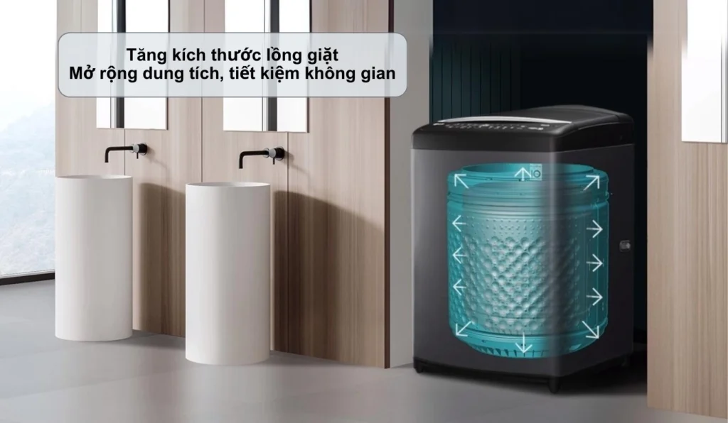 Máy giặt LG 12kg FX1412S3KAV có phù hợp gia đình đông người? Phân tích hiệu suất & chi phí vận hành