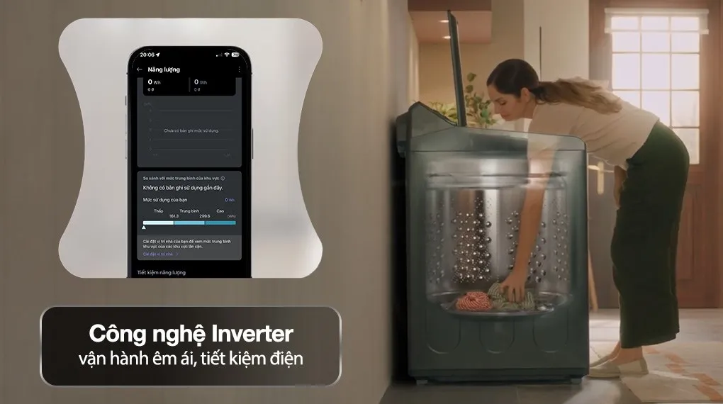 Ưu nhược điểm máy giặt LG inverter T2516DX5G: Động cơ Direct Drive có thật sự bền và êm?