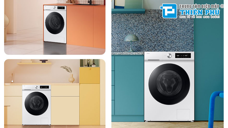 Phân tích ưu nhược điểm máy giặt Samsung cửa trước WW10DB7U34GWSV: Có gì khác biệt so với máy giặt inverter thông thường?